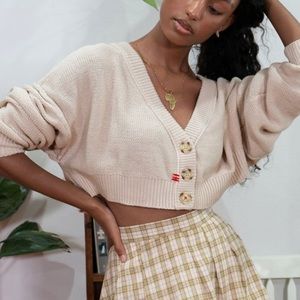 BDG Mari Cropped Cardigan